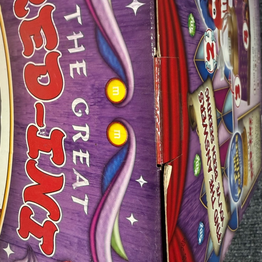 M&Ms Fun Fortunes The Great Red-Ini Candy Dispenser Limited Edition Collectible - Picture 7 of 7